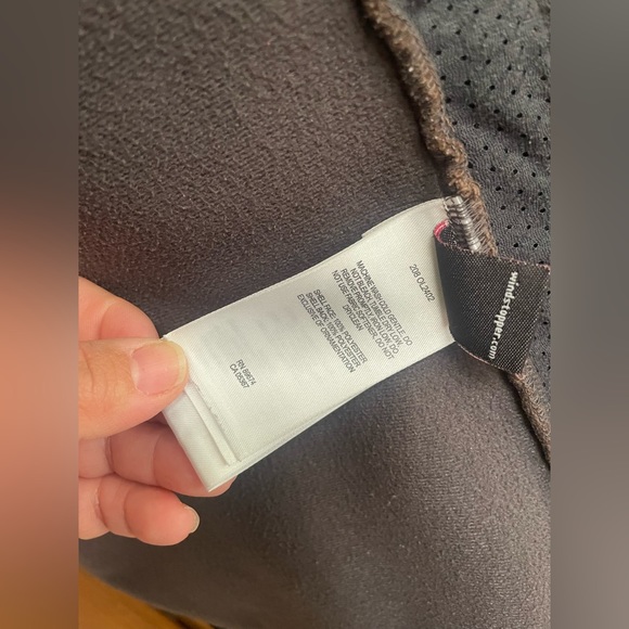 Mountain Hardwear Teddy Fleece Full Zip Jacket Women's Size XS Brown WindStopper - Picture 4 of 8